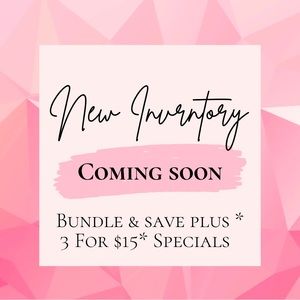 NEW INVENTORY COMING SOON